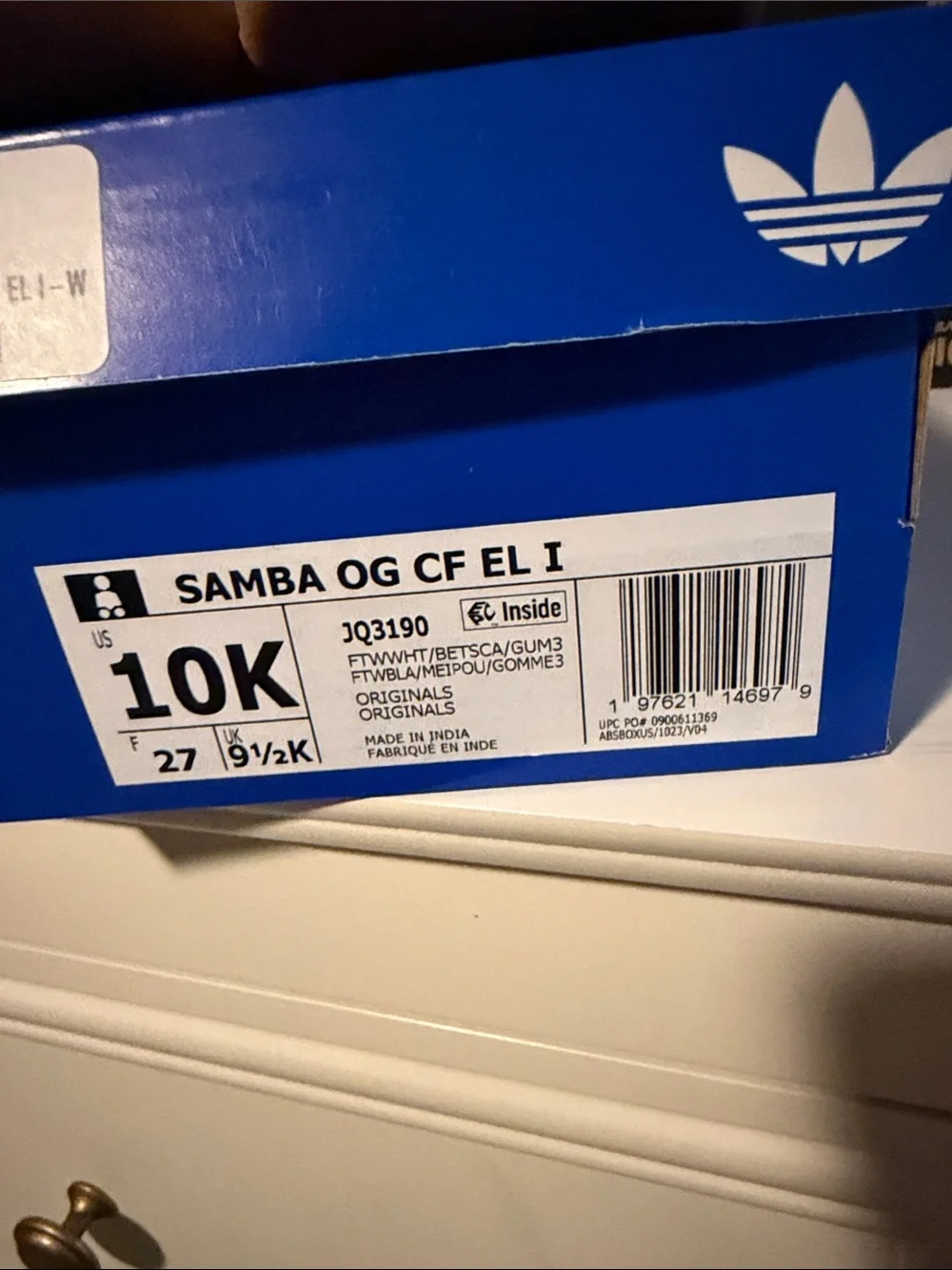 adidas kids samba